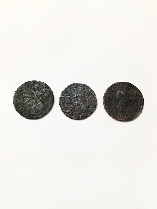 Royal Mint Other - Lot of 1700’s Great Britain Halfpenny Coins